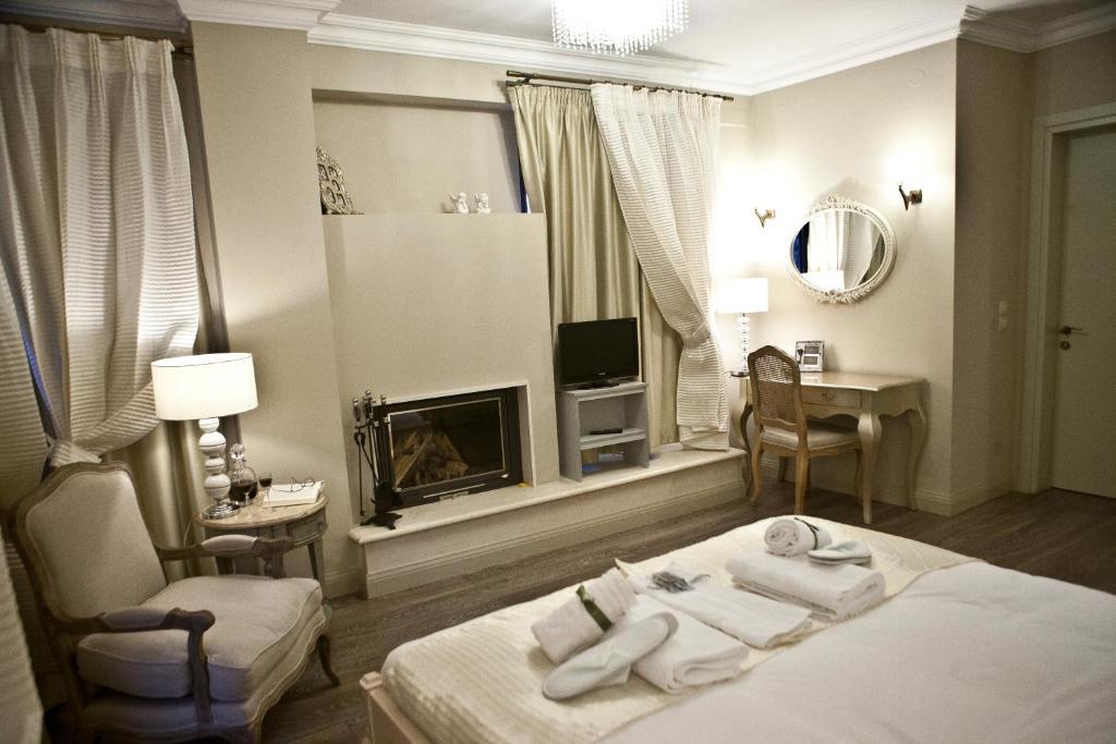 Melies Boutique Hotel Káto Loutrákion Quarto foto